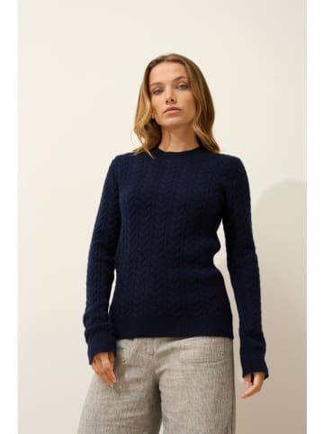 Kaschmir-Pullover "Alice" in Dunkelblau