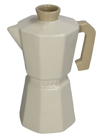 Vase ''Percolator'' in Creme - (B)17,5 x (H)25 x (T)11,5 cm