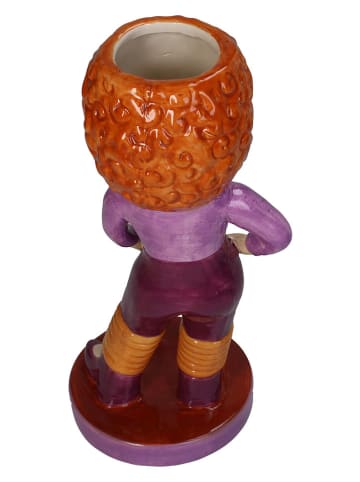 Wazon "Dancing Queen '80" ze wzorem - 11,5 x 24,2 x 10,3 cm