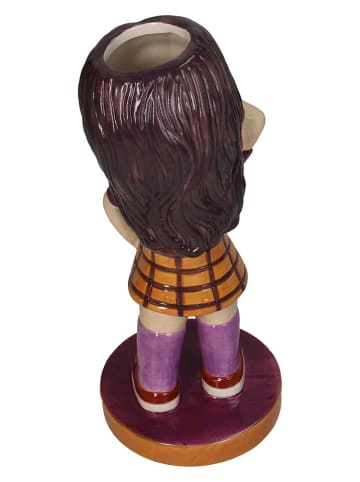 Wazon "Dancing Queen '90" ze wzorem - wys. 24 x Ø 10,3 cm