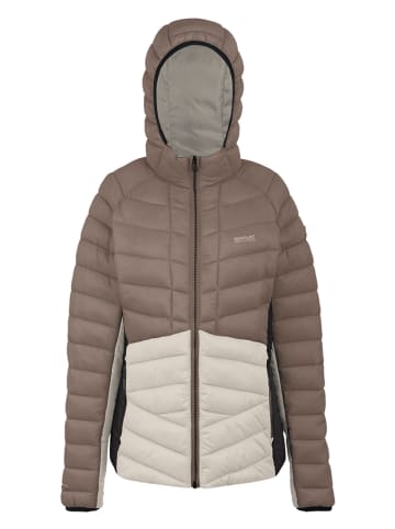 Steppjacke "Dalent" in Taupe/ Creme