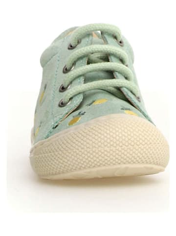 Leder-Lauflernschuhe "Cocoon" in Türkis