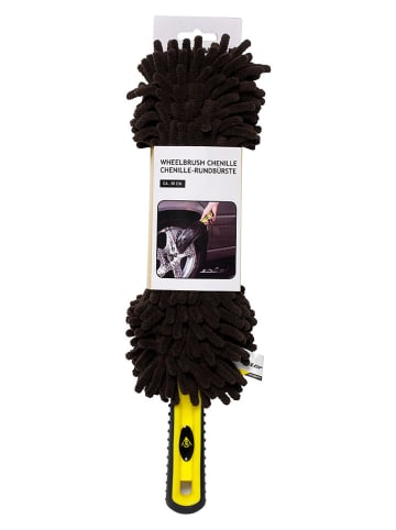 Auto-Reinigungsbürste in Schwarz/ Gelb - (L)30 cm
