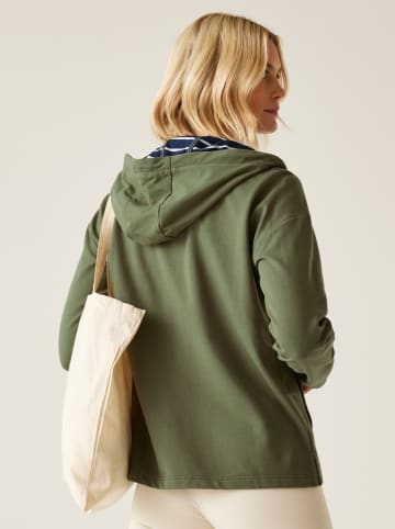 Sweatjacke "Bayletta" in Khaki
