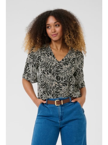Bluse in Schwarz/ Weiß