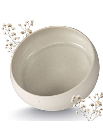 Servierschale "Solid Uni" in Creme - Ø 23 cm