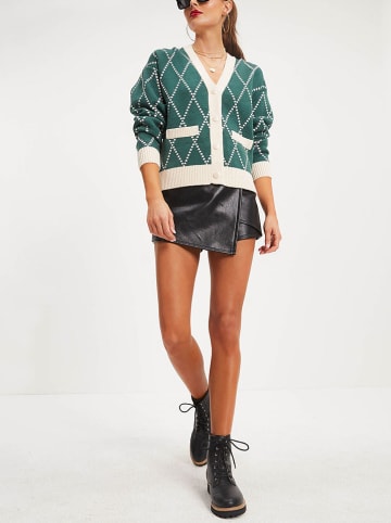 Cardigan in Grün