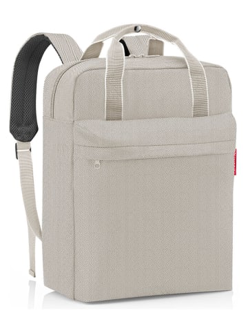 Rucksack in Taupe - (B)30 x (H)39 x (T)13 cm