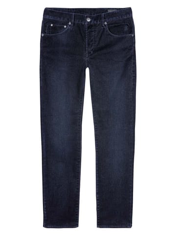 Dżinsy "Tyler" - Tapered fit - w kolorze granatowym