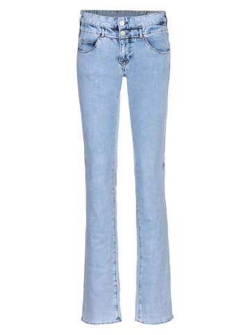 Dżinsy "Baby" - Slim fit - w kolorze błękitnym