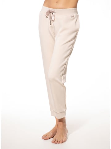 Pyjama-Hose in Creme