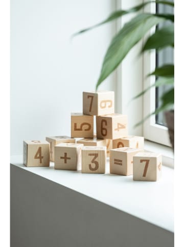 Cijferblokken - vanaf de geboorte - 12 stuks