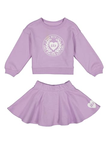 2-delige outfit paars