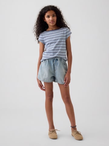 Jeans-Shorts in Hellblau