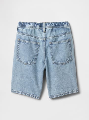 Jeans-Bermudas in Hellblau