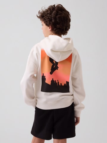 Hoodie in Creme
