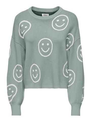 Sweter w kolorze zielonym