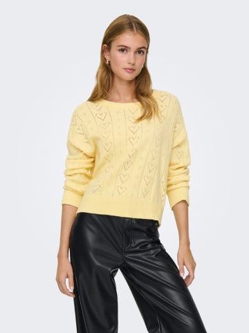 Sweter w kolorze żółtym