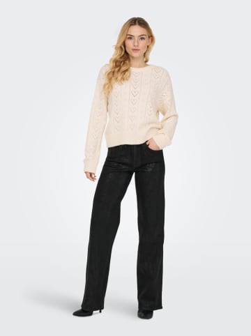 Sweter w kolorze kremowym