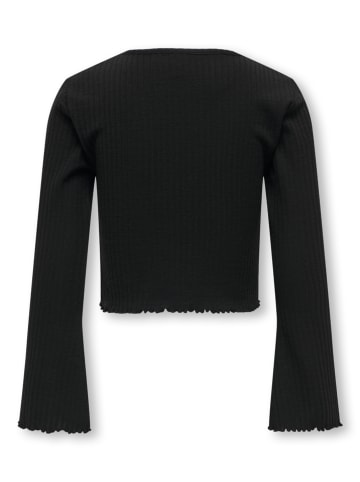 Longsleeve "Nella" in Schwarz