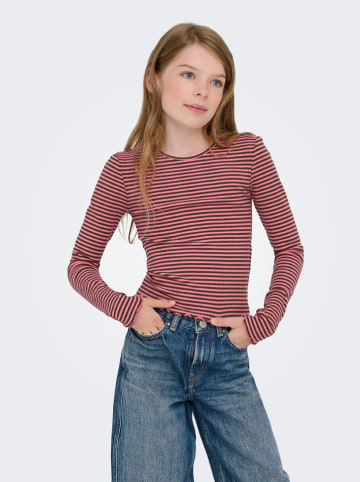 Longsleeve "Dixi" roze/kaki