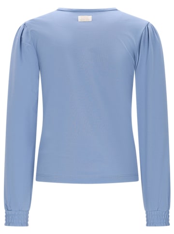 Longsleeve "Nonsy" in Hellblau