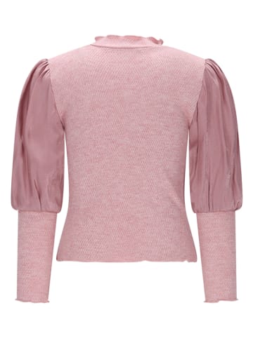 Longsleeve "Noxnu" in Rosa