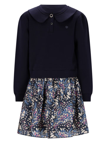 Jurk "Swing" donkerblauw