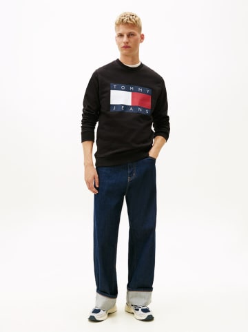 Sweatshirt in Schwarz