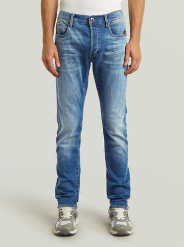 Dżinsy - Slim fit - w kolorze niebieskim