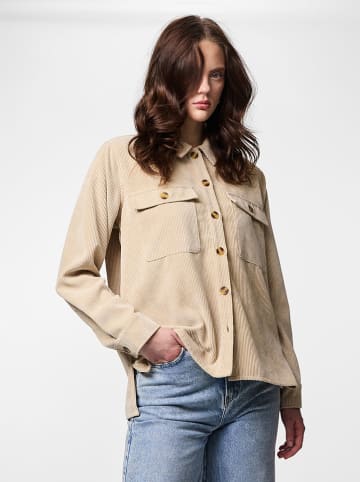 Cordhemd "Pceffi" in Beige