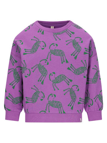Sweatshirt "Bobbie" in Lila