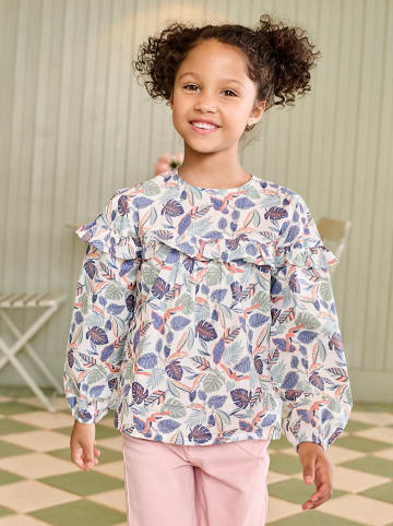 Longsleeve ''Chloe'' blauw/groen/wit