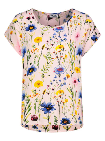 Bluse in Rosé/ Bunt