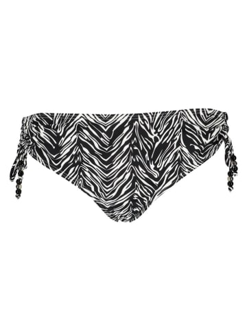Figi bikini w kolorze czarno-białym