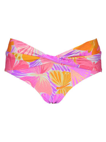 Bikini-Hose in Lila/ Orange
