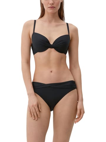 Biustonosz bikini w kolorze czarnym
