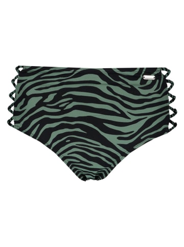 Figi bikini w kolorze oliwkowo-czarnym