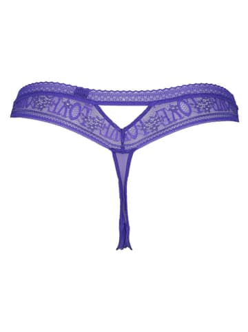 String blauw