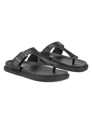 Teenslippers zwart