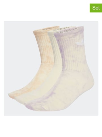 3er-Set: Sportsocken in Beige