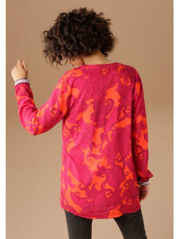 Blouse oranje/rood