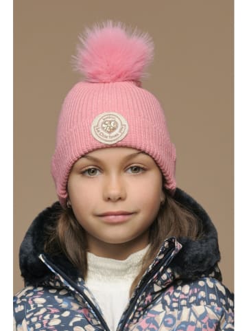 2tlg. Winteraccessoires-set "Rosa & Reya" in Pink