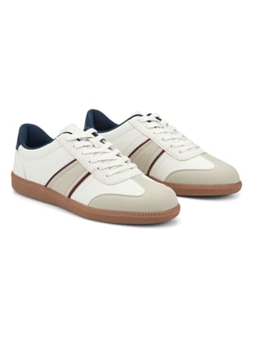 Sneakers in Beige/ Weiß