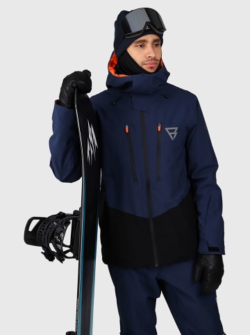 Ski-/ Snowboardjacke "Kendron" in Dunkelblau/ Schwarz
