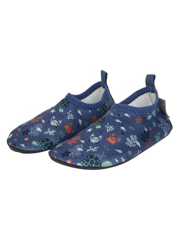 Buty kąpielowe w kolorze niebieskim