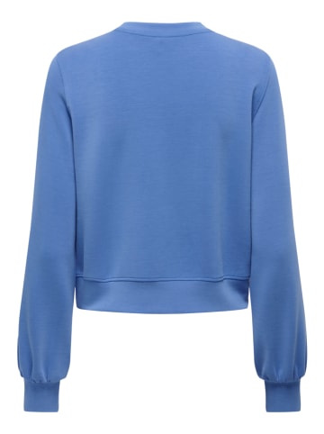 Sweatshirt in Blau