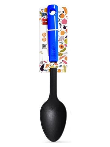 Kochlöffel in Blau/ Schwarz