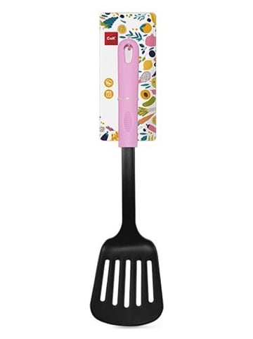 Pfannenwender in Rosa/ Schwarz