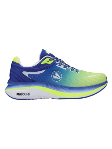 Sportschuhe "Usain" in Blau/ Gelb